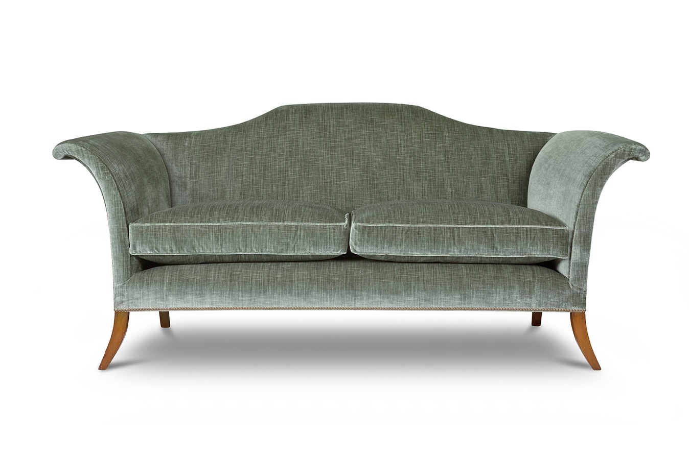 Clarence sofa in Como - Moss - Beaumont & Fletcher