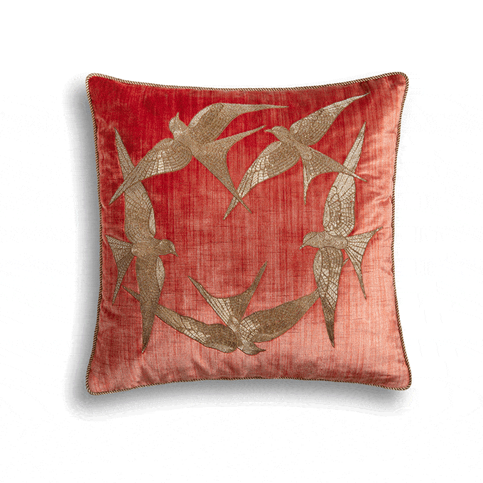 Elvira cushion | Accessories | Cushions | Luxury, Hand Embroidered ...