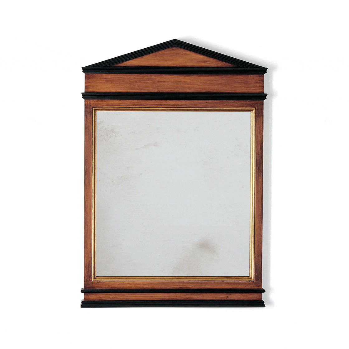 Neoclassical mirror in Cherry, ebony & gold - Beaumont & Fletcher