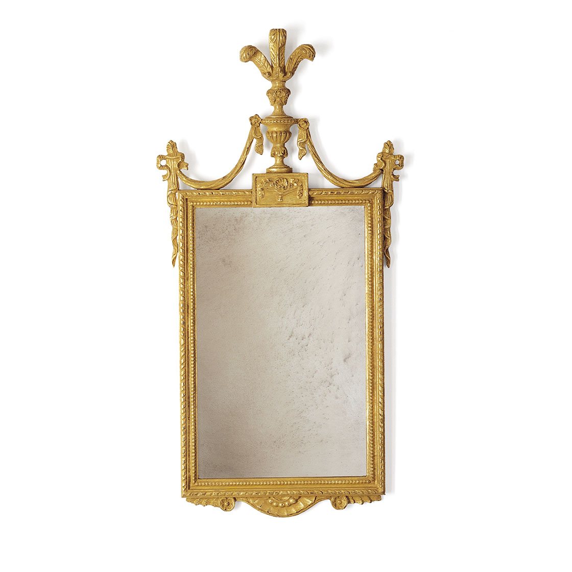 Windsor mirror in Burnt gold - Beaumont & Fletcher