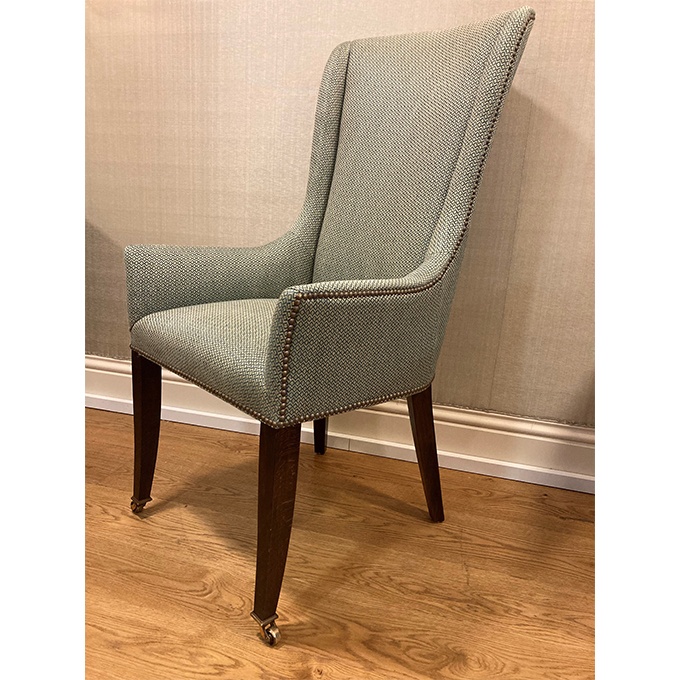 Kingsley dining chair in Piedmont - Dark teal