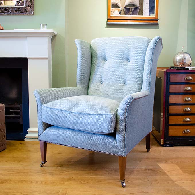 Theodore chair in Piedmont and Novara - Dark teal