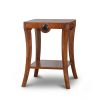 Duke side table in Walnut - Beaumont & Fletcher