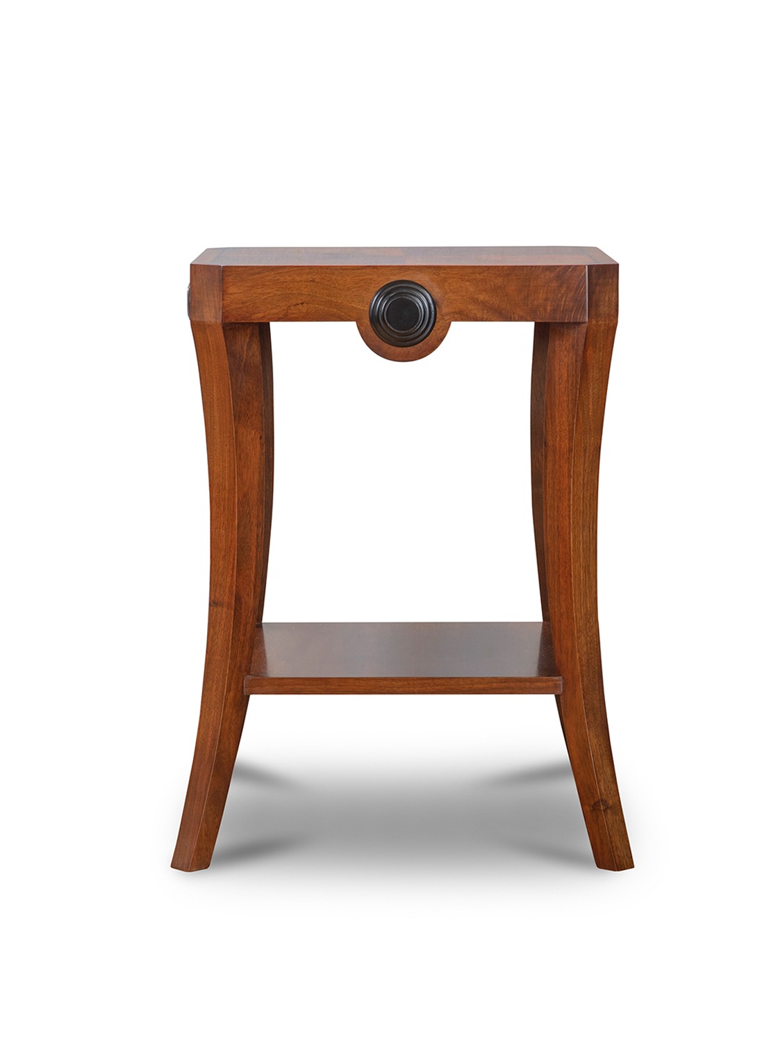 Duke side table in walnut and ebonised details - Beaumont & Fletcher
