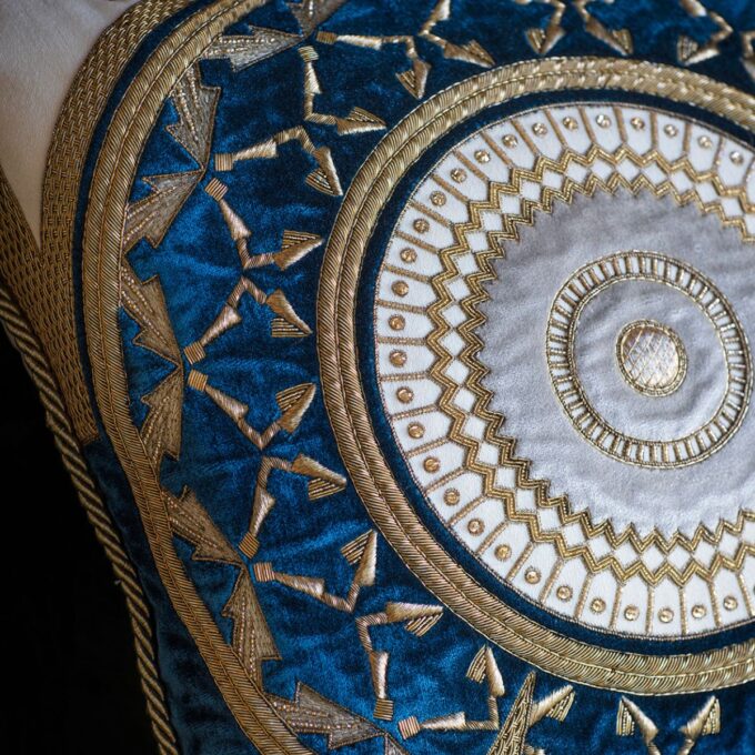 Ettore | Embroidered Fabric | Beaumont & Fletcher