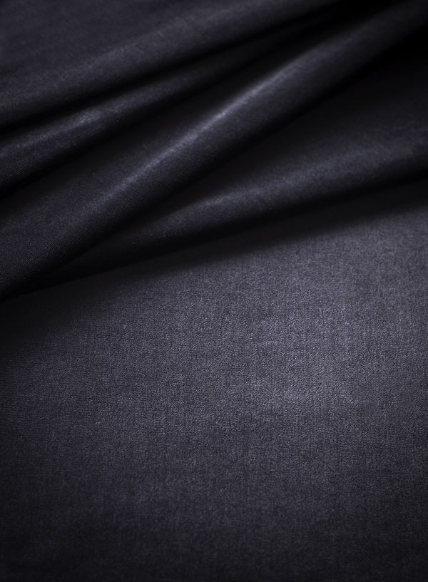 Capri silk velvet - Midnight