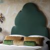 Topkapi headboard in Eriskay wool - Verde - Beaumont & Fletcher