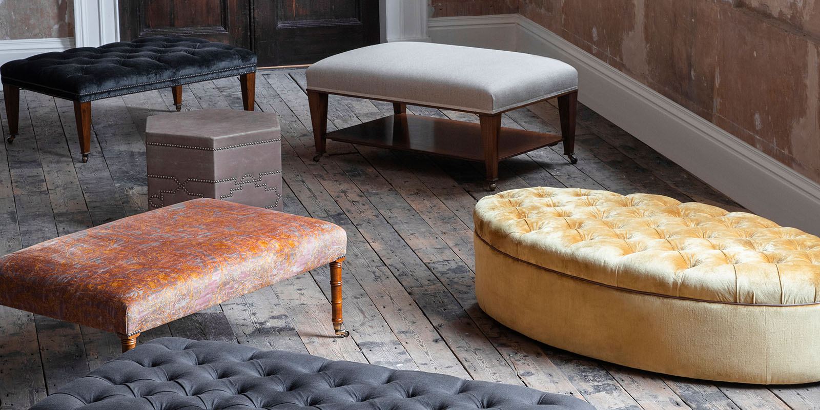 Footstools - Beaumont & Fletcher