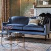 Rockefeller cushion in Lagan silk - Breeze