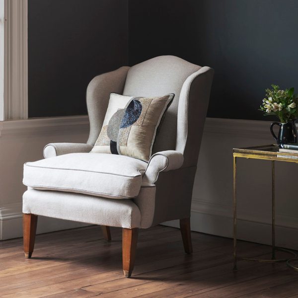 Piet cushion with Club Wing chair