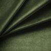 A swatch of a luxurious green silk velvet