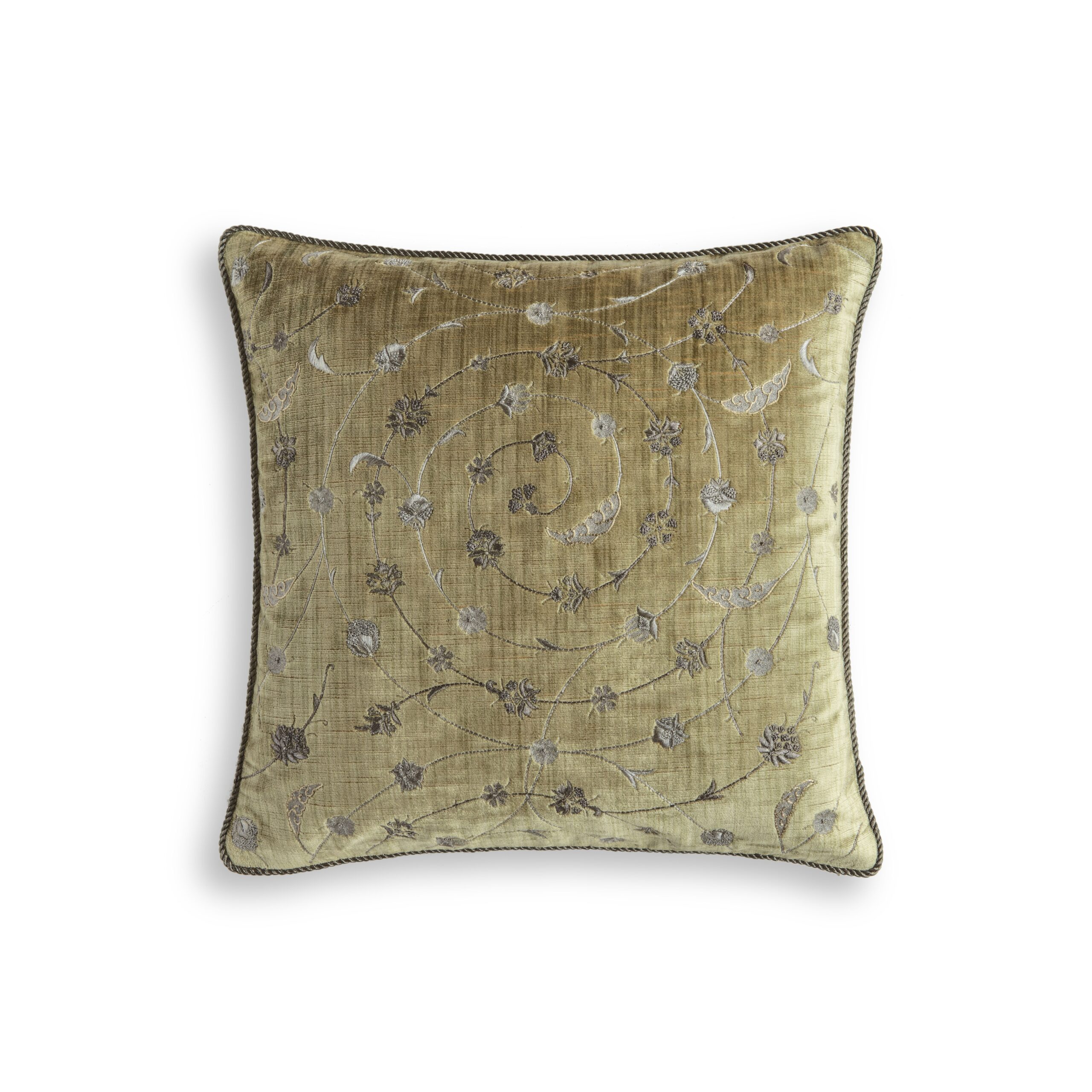 Boccaccio Cushion | Embroidered Cushions | Beaumont & Fletcher