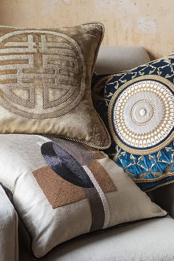 Luxury Embroidered Cushions: The Art of Elevated Comfort | Beaumont & Fletcher