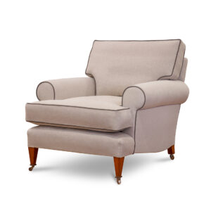 Marlborough in Donegal linen - Oatmeal
