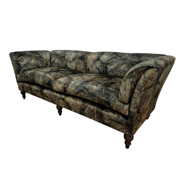 Pompadour high back W240cm in Zoffany, Taisho - Vine black