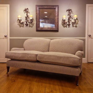 Brooke sofa 2.5 seater in Argyll check - Glacier